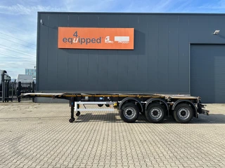 Van Hool 2011 - 20FT/30FT ADR CHASSIS / empty weight: 3.500kg / discbrakes / 2x liftaxle / NL-chassis / ADR+APK: 09-2027 zdjęcie 2 miniatura