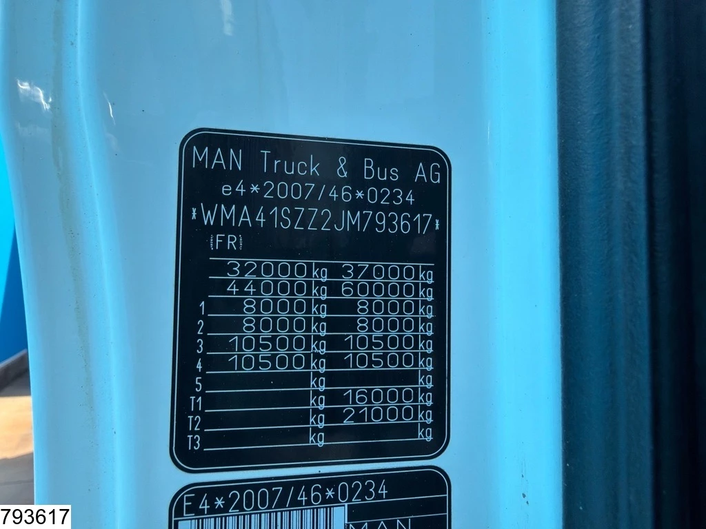 MAN TGS 2018 - 35 460 8x4, EURO 6, Manual Bild 11