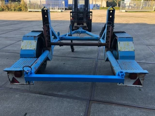 Vernooy N/A - MD400 Enkel as Haspelwagen Licht Blauw - 120 cm Breed - Hydraulische Pomp изображение 4