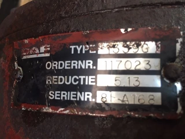 DAF - DIFFERENTIEEL 1339G / 5.13 ZONDER SPER image 2