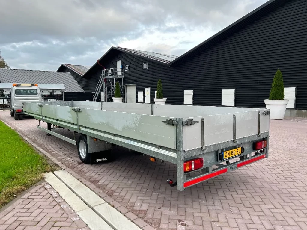 Veldhuizen 2015 - Be oplegger vlak met luiken 5.5 ton (2015) 10 meter image 4