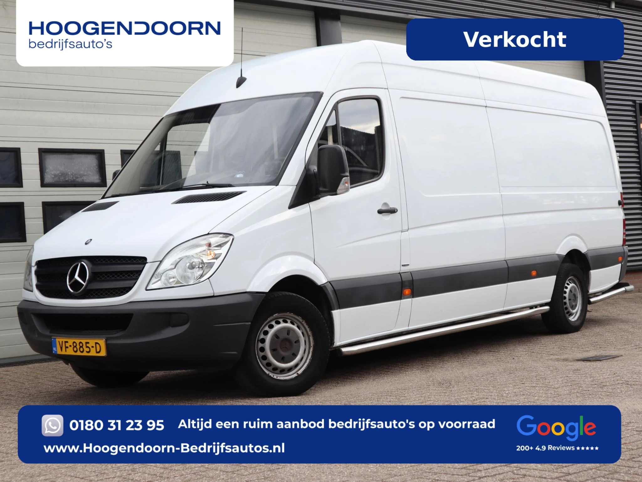 Mercedes-Benz Sprinter 2013 - 310 CDI Automaat L3H2 - Airco - Schappen - Camera image 1