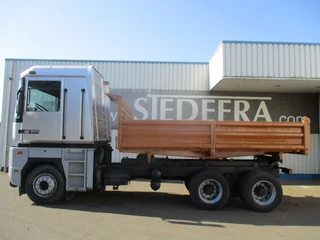 Renault Magnum AE 1993 - 385 TI , 6x4, 3 Way Tipper ,Manual , Airco ,Spring suspension afbeelding 2 miniatuur