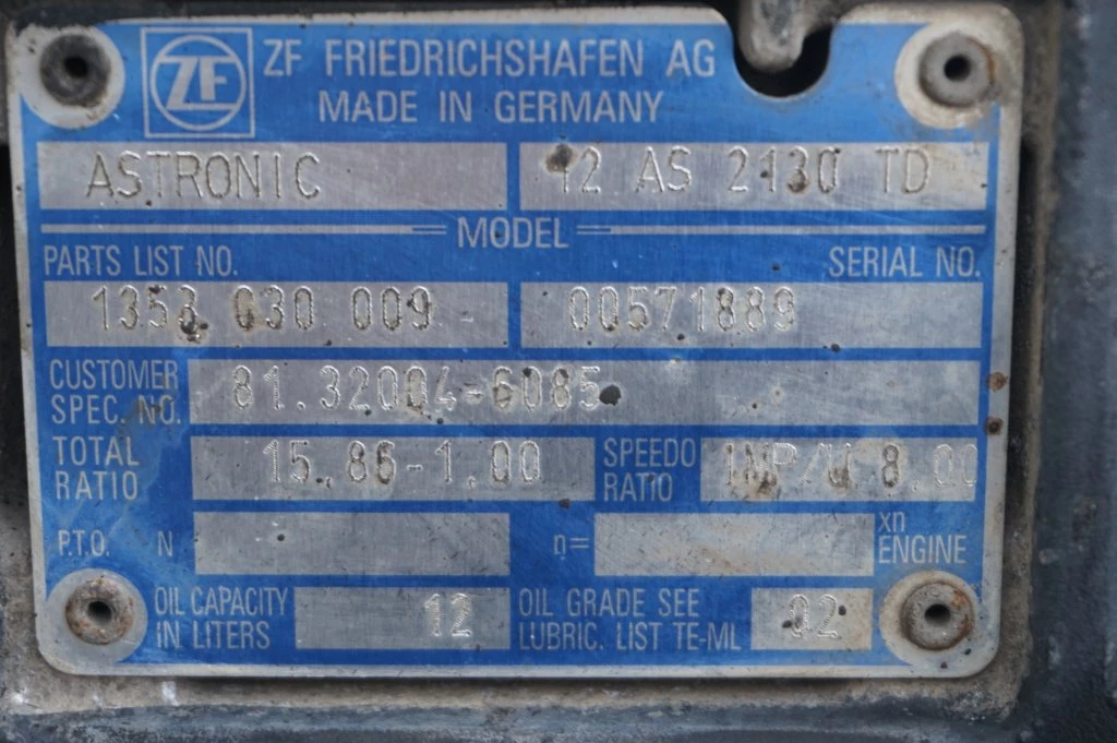 ZF 2009 - 12AS2130DD TGX Bild 5