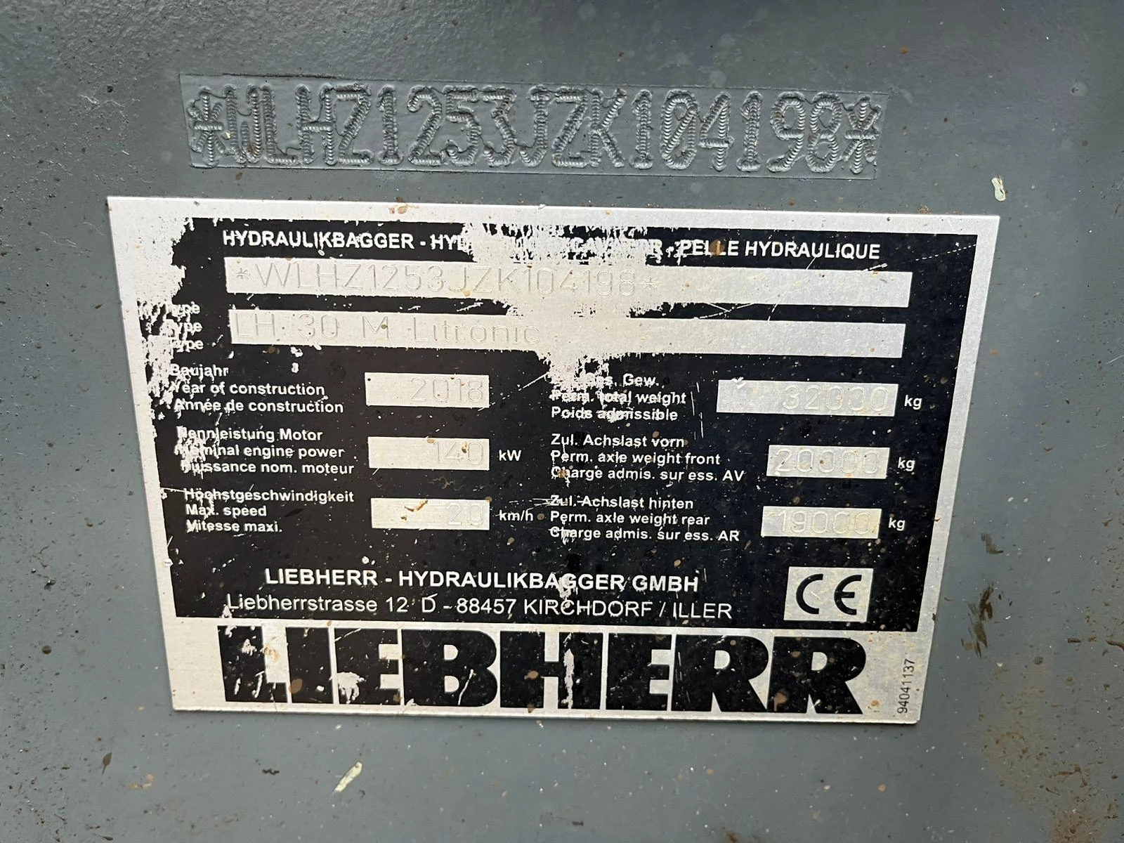 Liebherr LH30 M - Material Handler 2018 afbeelding 27