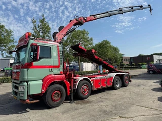 MAN TGS 2009 - 35.480 8X4 HMF 2420 K5 + HMF ABLE + REMOTE CONTROL image 1