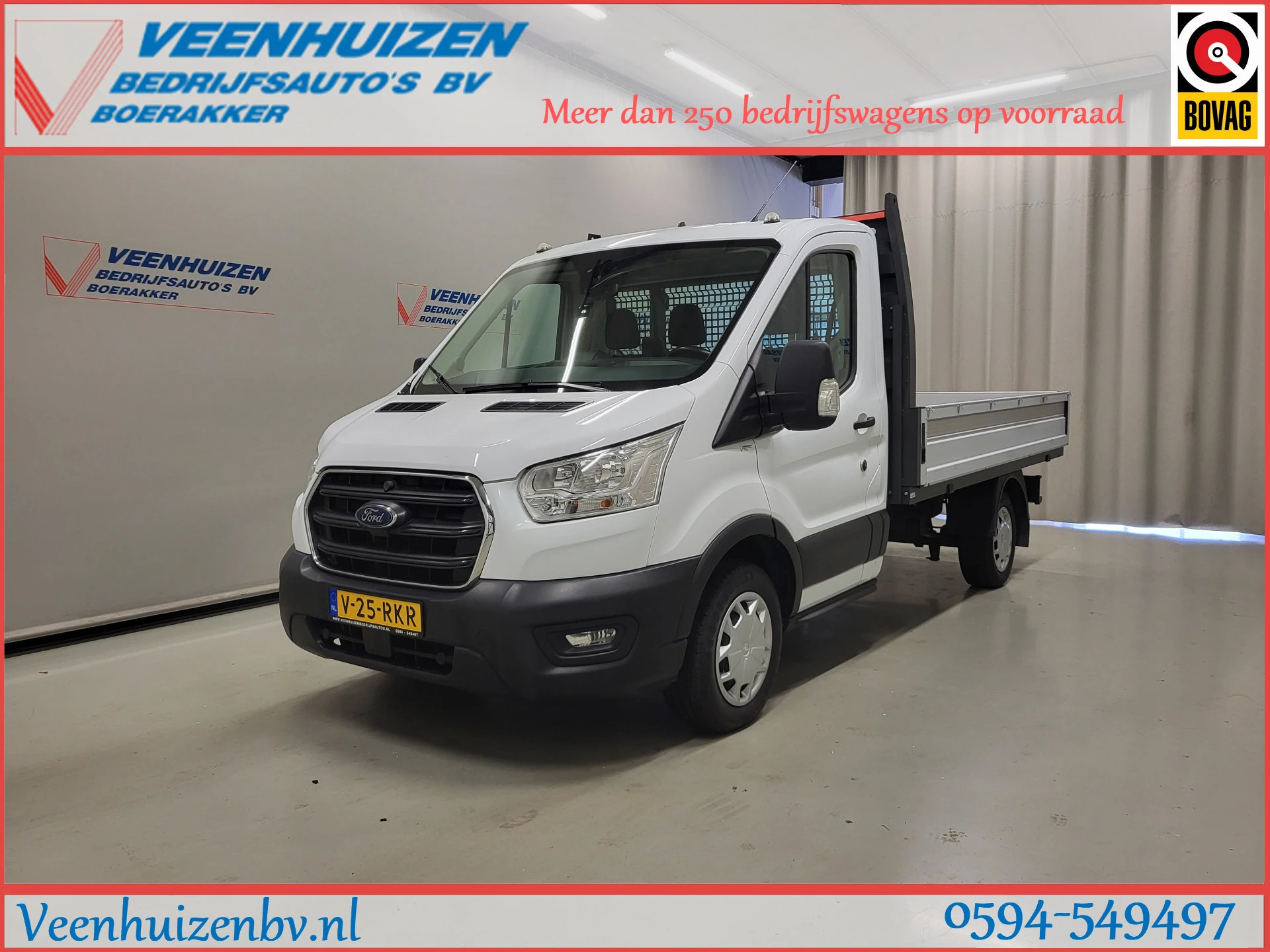 Ford Transit 2022 - 2.0TDCI Pick-up Euro 6! afbeelding 1