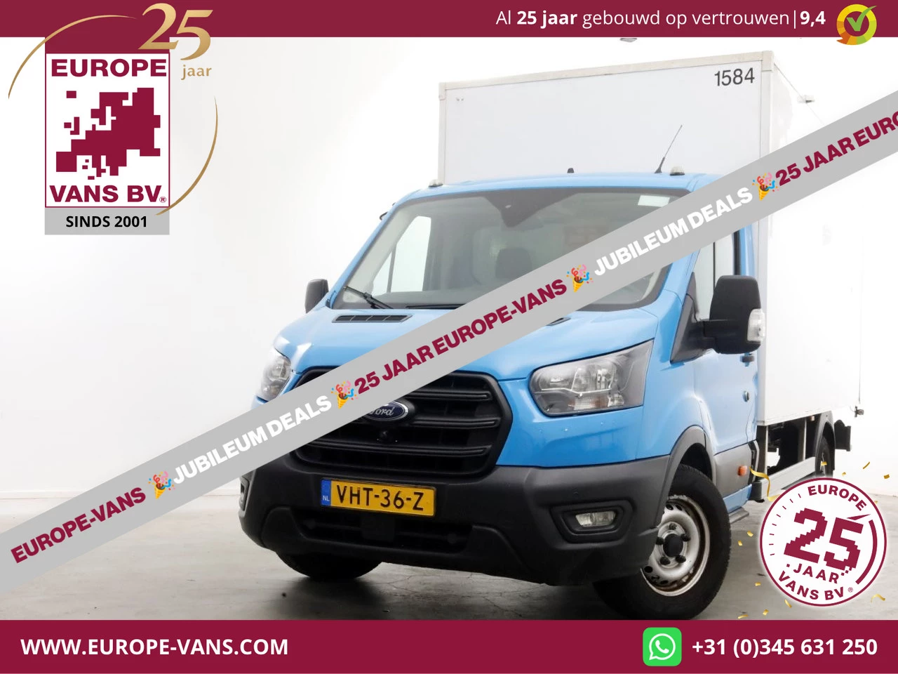 Ford Transit 2020 - 350 2.0 TDCI 130pk E6 Bakwagen met achterdeuren 2-Persoons 12-2020 immagine 1