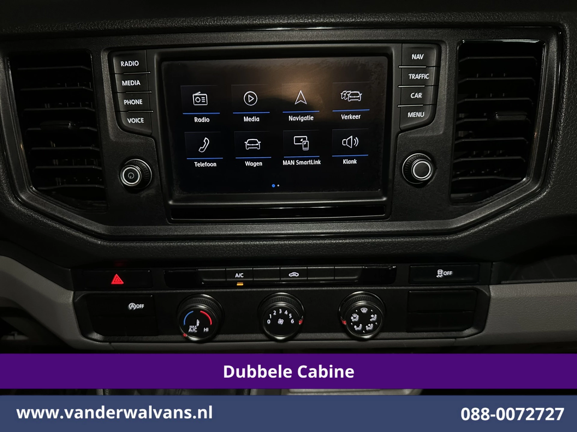 MAN TGE 2018 - 2.0 177pk Pick Up Dubbele Cabine 3500kg Trekhaak Open Laadbak Euro6 Airco | 6-Zits | Camera | Navigatie | Apple Carplay afbeelding 18