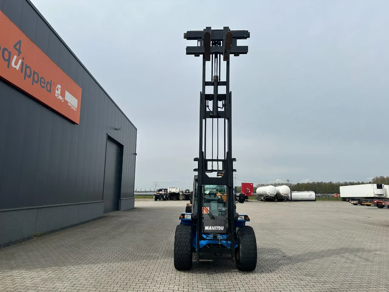 Manitou M 50-4T 2012 - M 50-4T 4x4 rough terrain forklift / only 2.092hrs / triplex-mast / side-shift afbeelding 10