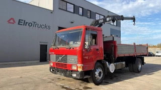 Volvo FL 10 - 320 (MANUAL PUMP / STEEL SUSP. / CRANE / LAMES / POMPE MANUELLE) EL24451
