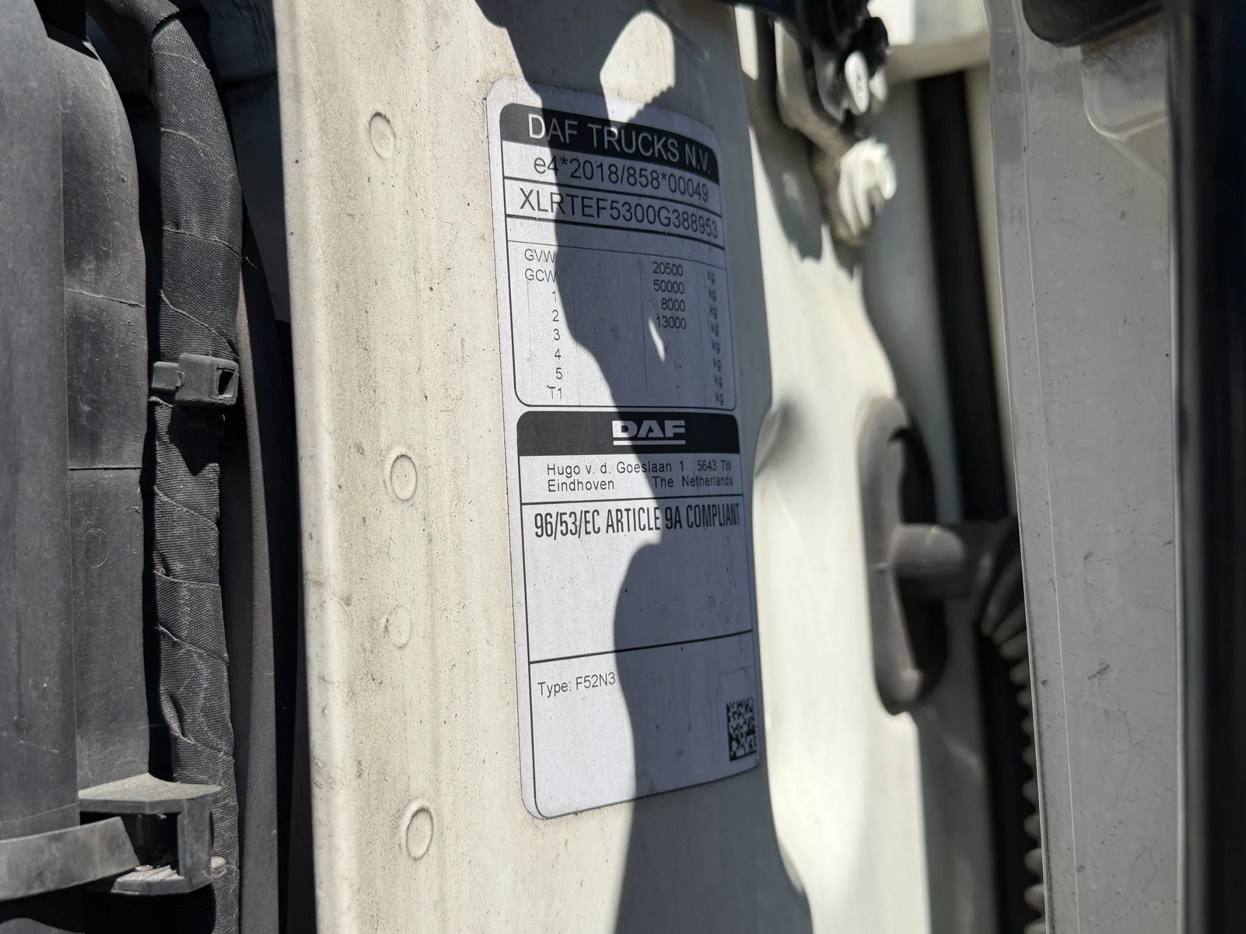 DAF XF 530 2022 - 4x2 Euro 6E Smart Tacho Bild 27
