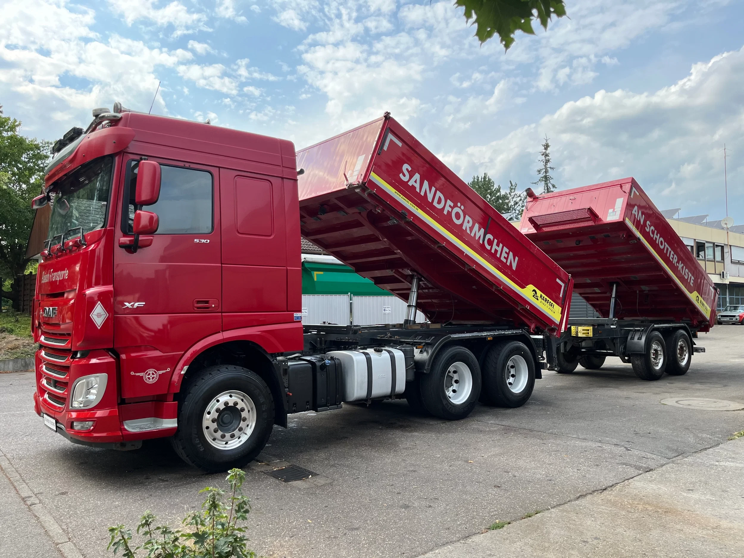 DAF XF 530 2018 - FAT, 6x4, Kempf 3-Seiten Kipper, Bordmatik afbeelding 3