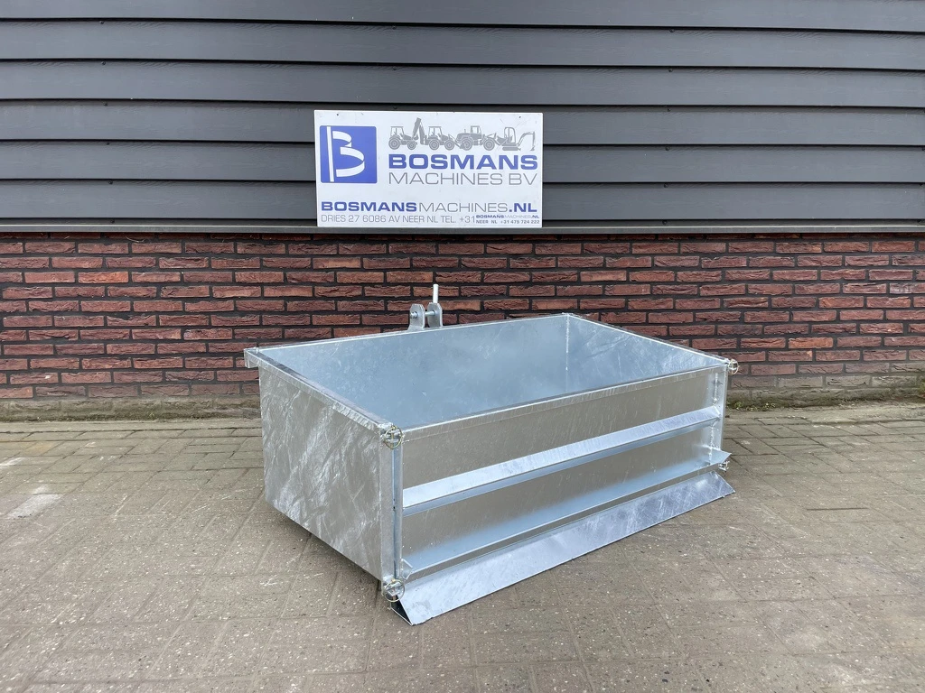transportbak transportbak NIEUW gegalvaniseerd 100 / 120 cm voor minitractor 2026 afbeelding 1