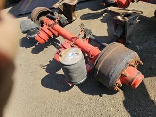 SMB TRAILER AXLE SINGLE TIRE DRUM 2005 afbeelding 2 miniatuur