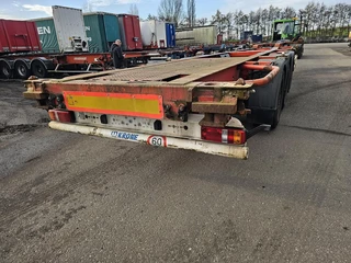 Krone SD 27| FIXED CHASSIS | SAF DISC. 40 FT |2 X 20 FT| HIGHCUBE | 20 FOOT MIDDLE| LIGHT WEIGHT|4740 KG. 2004 imagen 2 miniatura