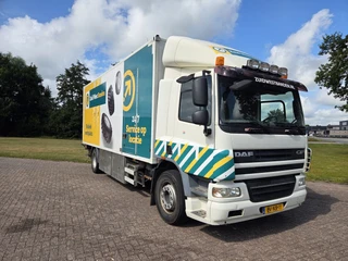 DAF CF 65 2008 - 220 Closed Box Euro 5 afbeelding 2 miniatuur