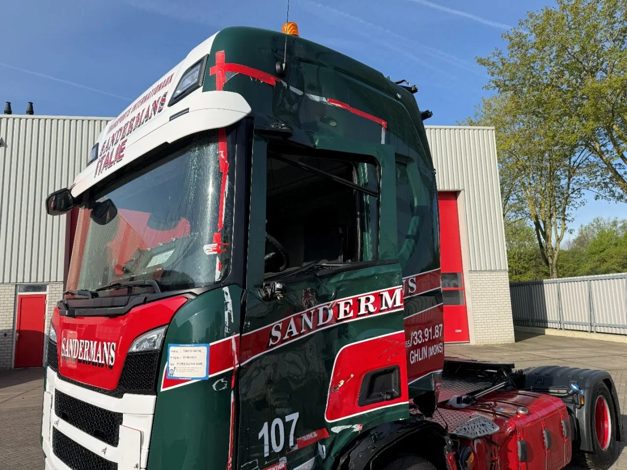 Scania R 2024 - SUPER 420R / ENGINE RUNNING / RETARDER / !!ONLY:164667 KM!! / PARK-COOL / NAVI / LWDS / AUTOMATIC / EURO-6 / 2024 imagen 6