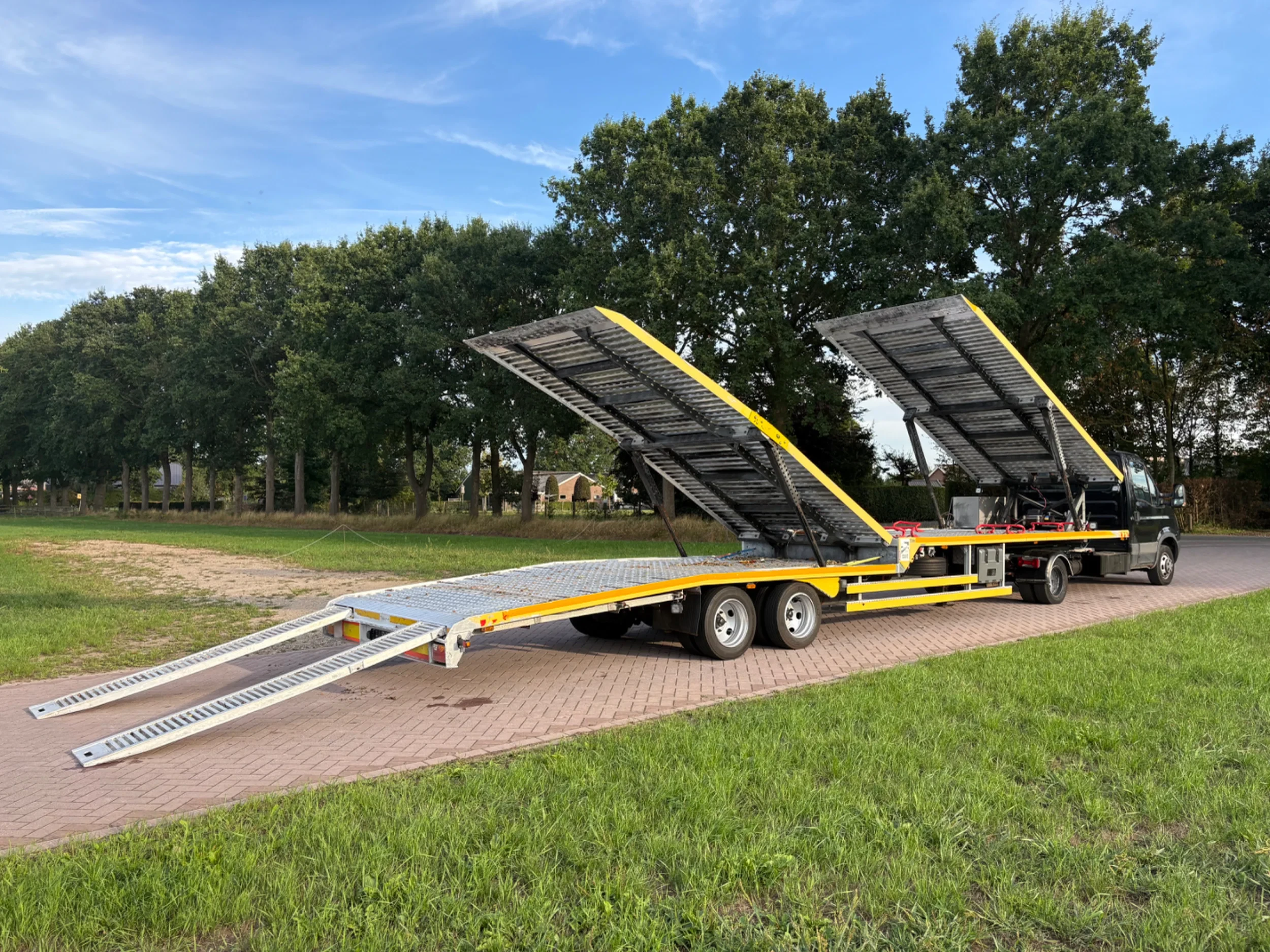 KUVVETLI 2012 - Oplegger ambulance auto transporter 13 TON afbeelding 1