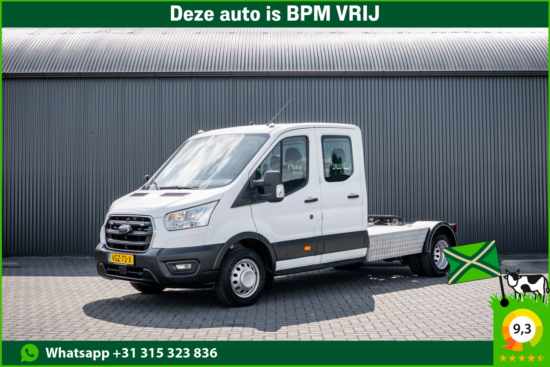 Ford Transit 2020 - 2.0 EcoBlue BE-Trekker | N1 | 6-Zits | 170 PK | Cruise | Airco afbeelding 1