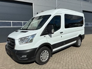 Ford Transit 2022 - 2.0TDCI L2H2 9 Personen Airco Cruisecontrol 4x OP VOORRAAD изображение 2