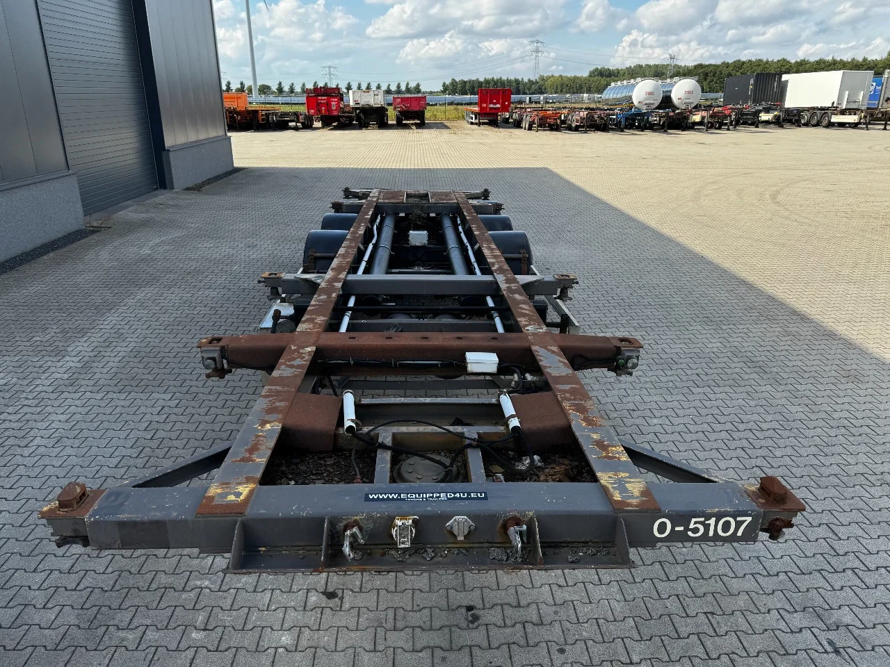 DESOT 1994 - 20FT/30FT ADR-Chassis, Liftachse, Heckbundig, 2x vorhanden afbeelding 5