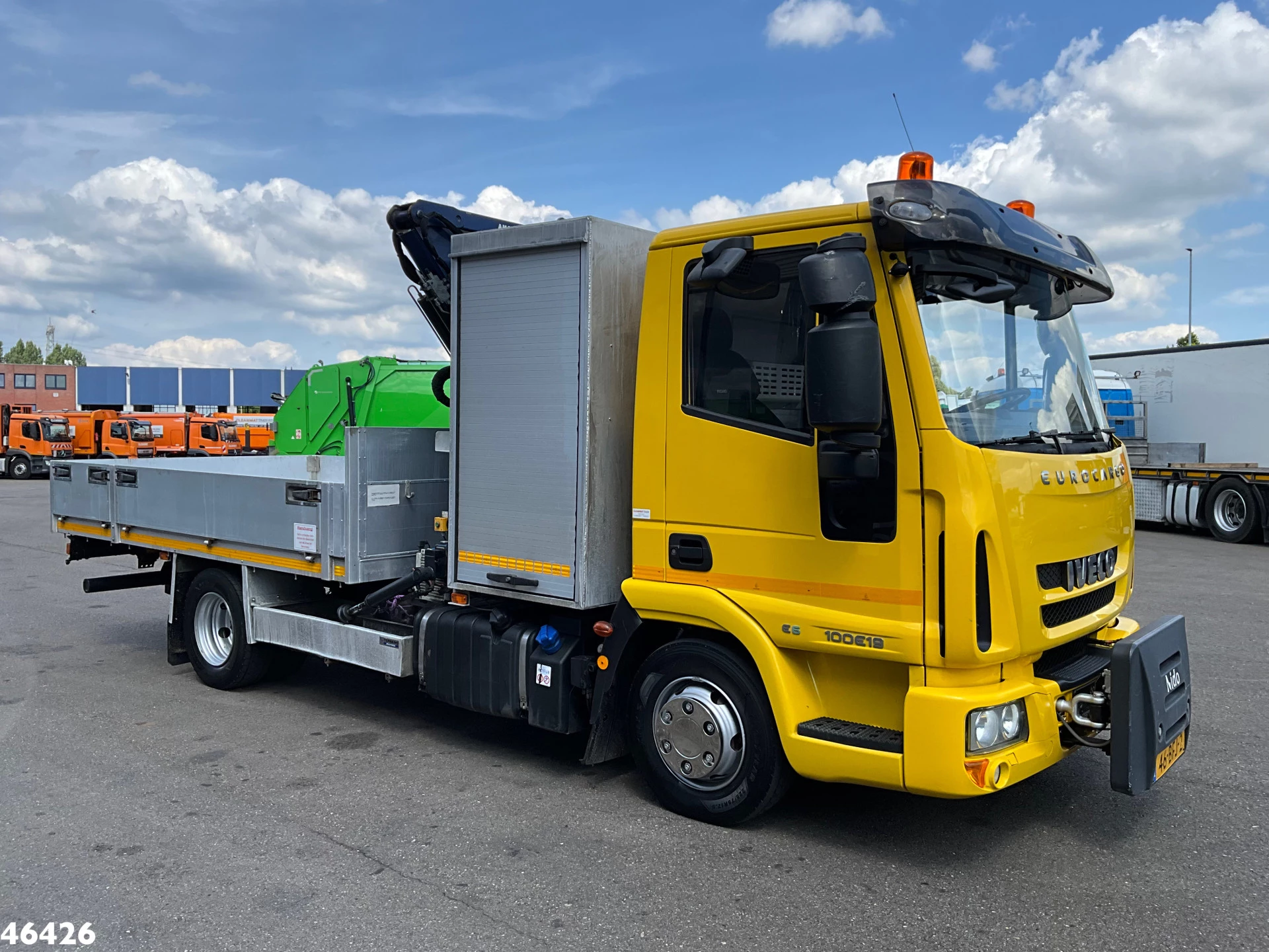 Iveco Eurocargo 2014 - ML100E19 Euro 6 Amco Veba 5 Tonmeter laadkraan Just 146.575 km! zdjęcie 9