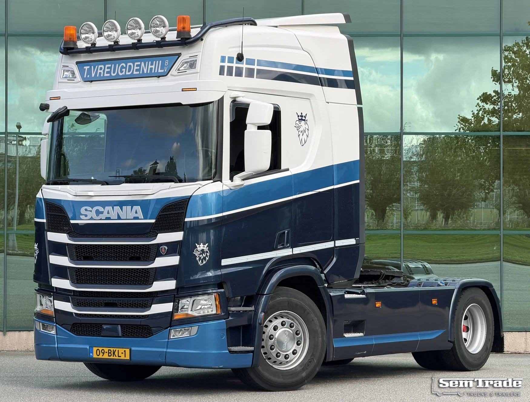 Scania R 2018 - R410 RETARDER SMART TACHO GENv2 ONLY 547.000 KM 2x TANKS NEW TIRES SUPER CONDITION HOLLAND-TRUCK afbeelding 1