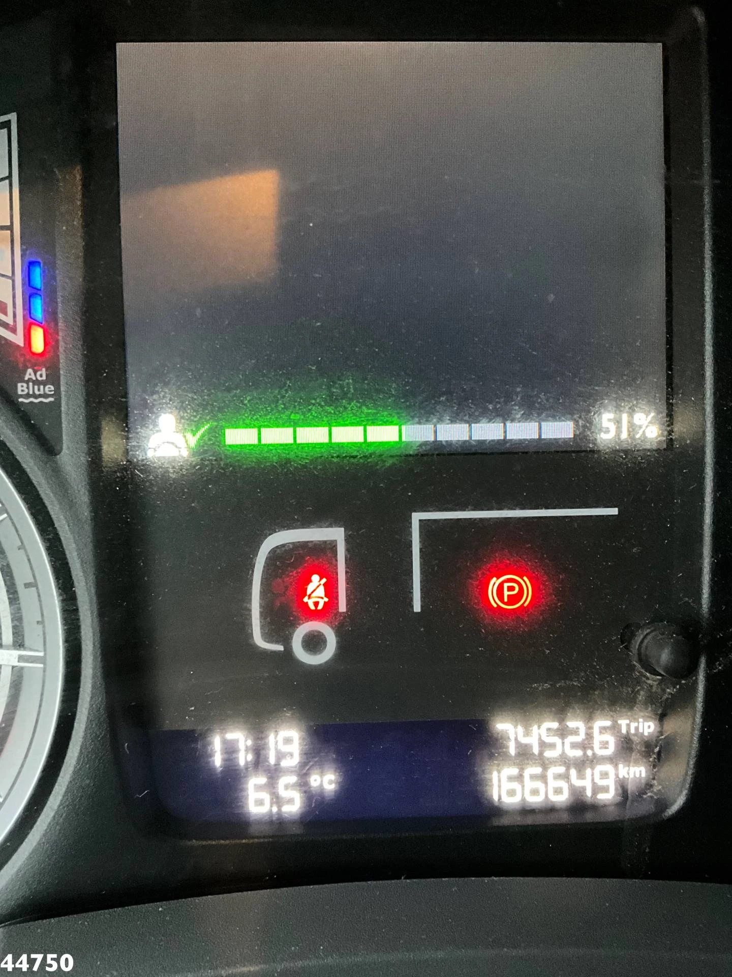DAF FAN LF 220 Euro 6 Hiab 11 Tonmeter laadkraan Just 166.649 Km! 2014 afbeelding 20