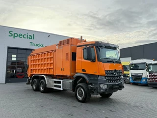 Mercedes-Benz Arocs 3351 6x6 RSP ESE 6 RD 8000  Saugbagger / Suction excavator / Grondzuiger