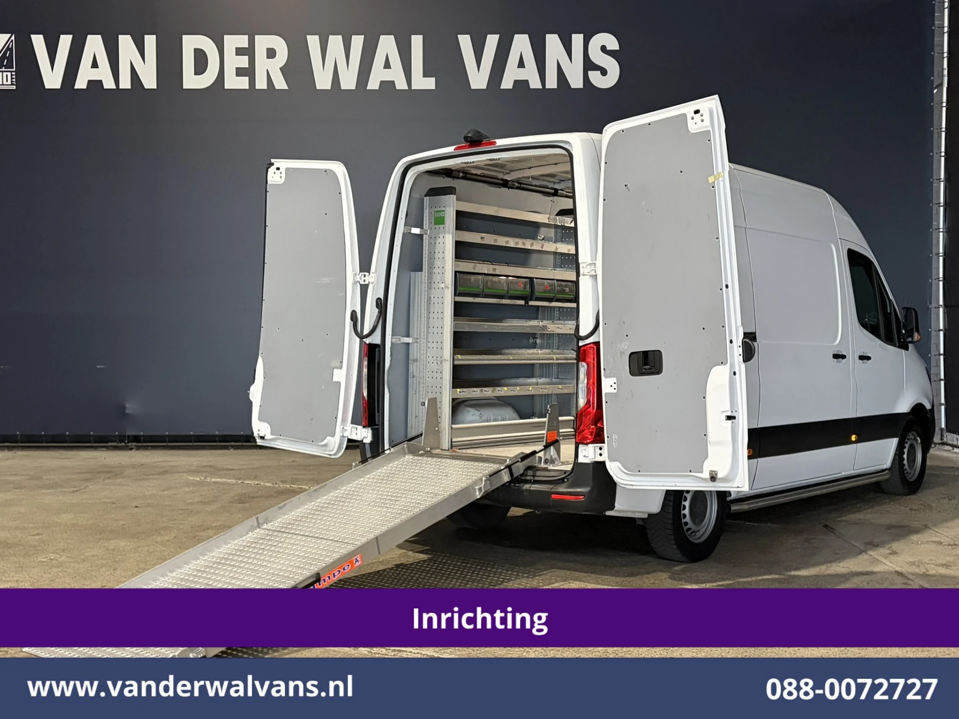 Mercedes-Benz Sprinter 2020 - 311 CDI L2H2 Inrichting Oprijplaat Euro6 Airco | Omvormer | Camera | Apple Carplay | Compressor afbeelding 1