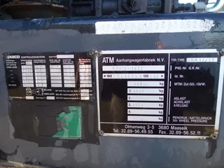 ATM OKA 17 27 1995 - STEEL KIPPER DRUM BRAKE 38M3 afbeelding 8