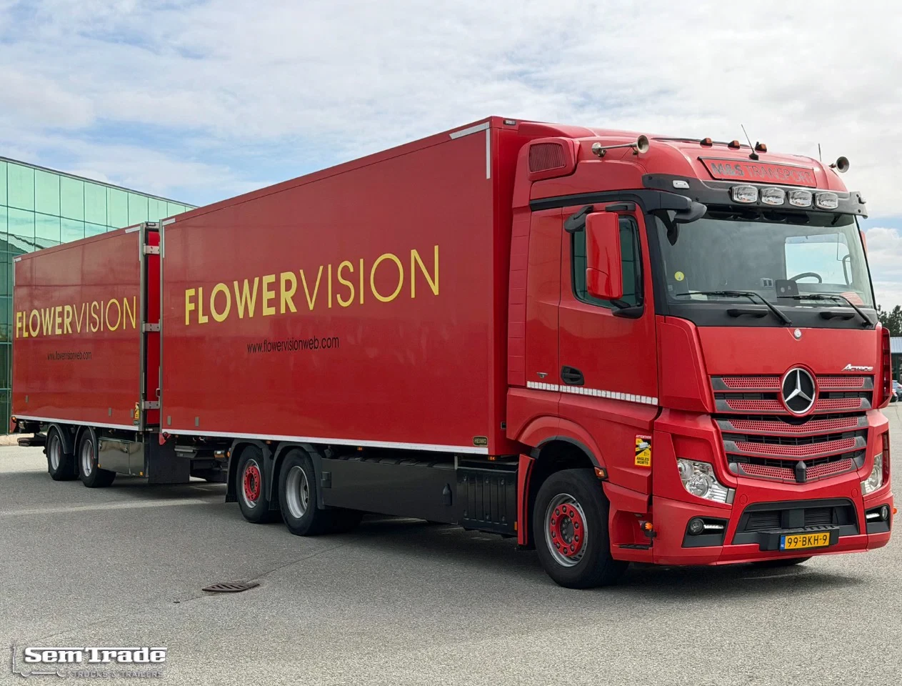 Mercedes-Benz Actros 2018 - 2642 HEIWO ISOLATED BOXES DOUBLE DOORS TRS COOLING TAIL LIFT TOP CONDITION NL-COMBI immagine 6