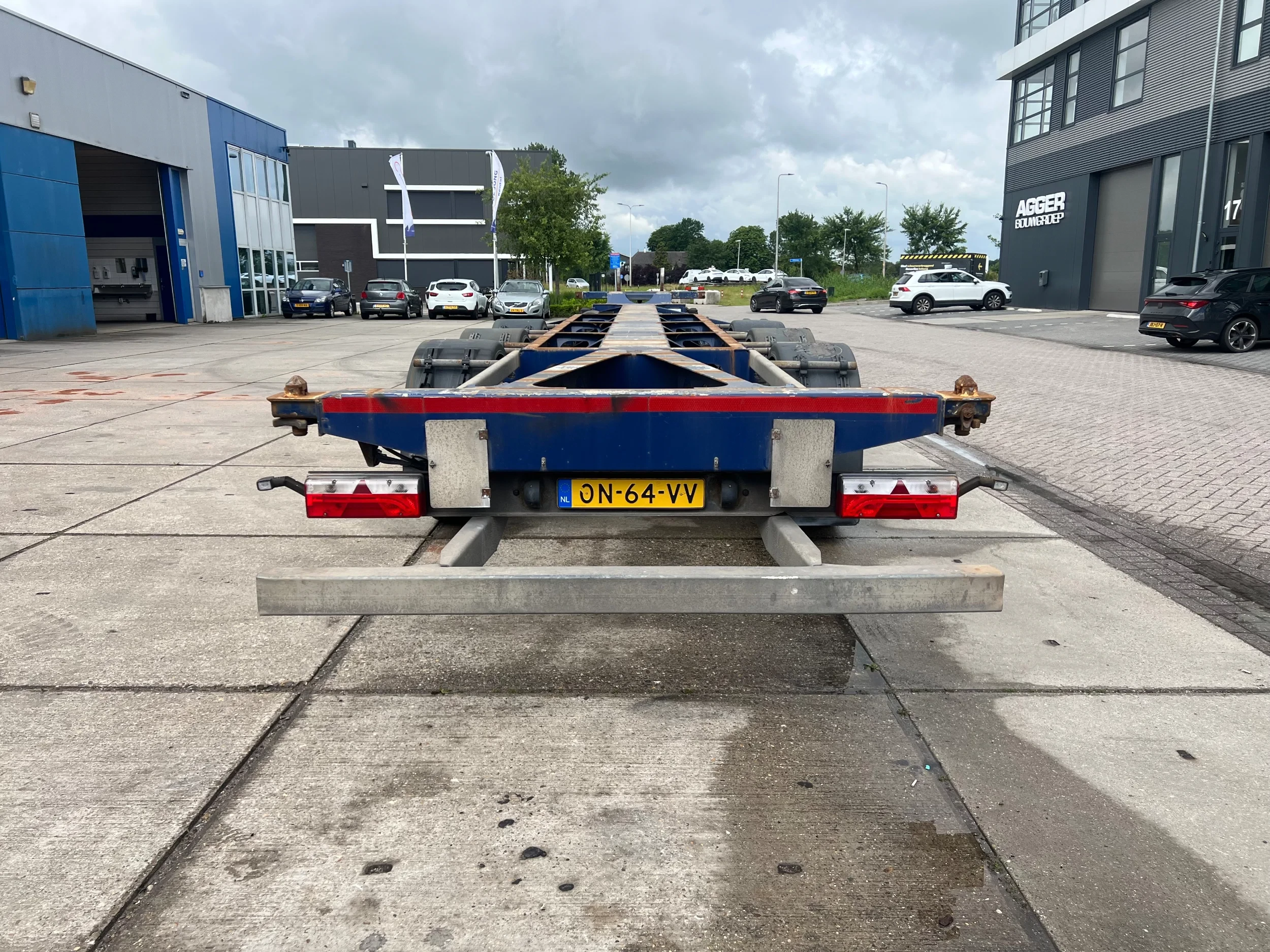 D-TEC 2015 - VCC 45 FT Container Chassis / 3800 KG! immagine 2