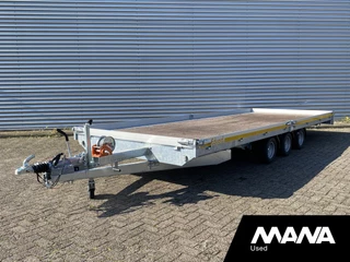 Eduard 6022 2024 - Plateau Multitransporter Autoambulance 3as 3500kg 600X220 cm Geremd Oprijplateau te koop
