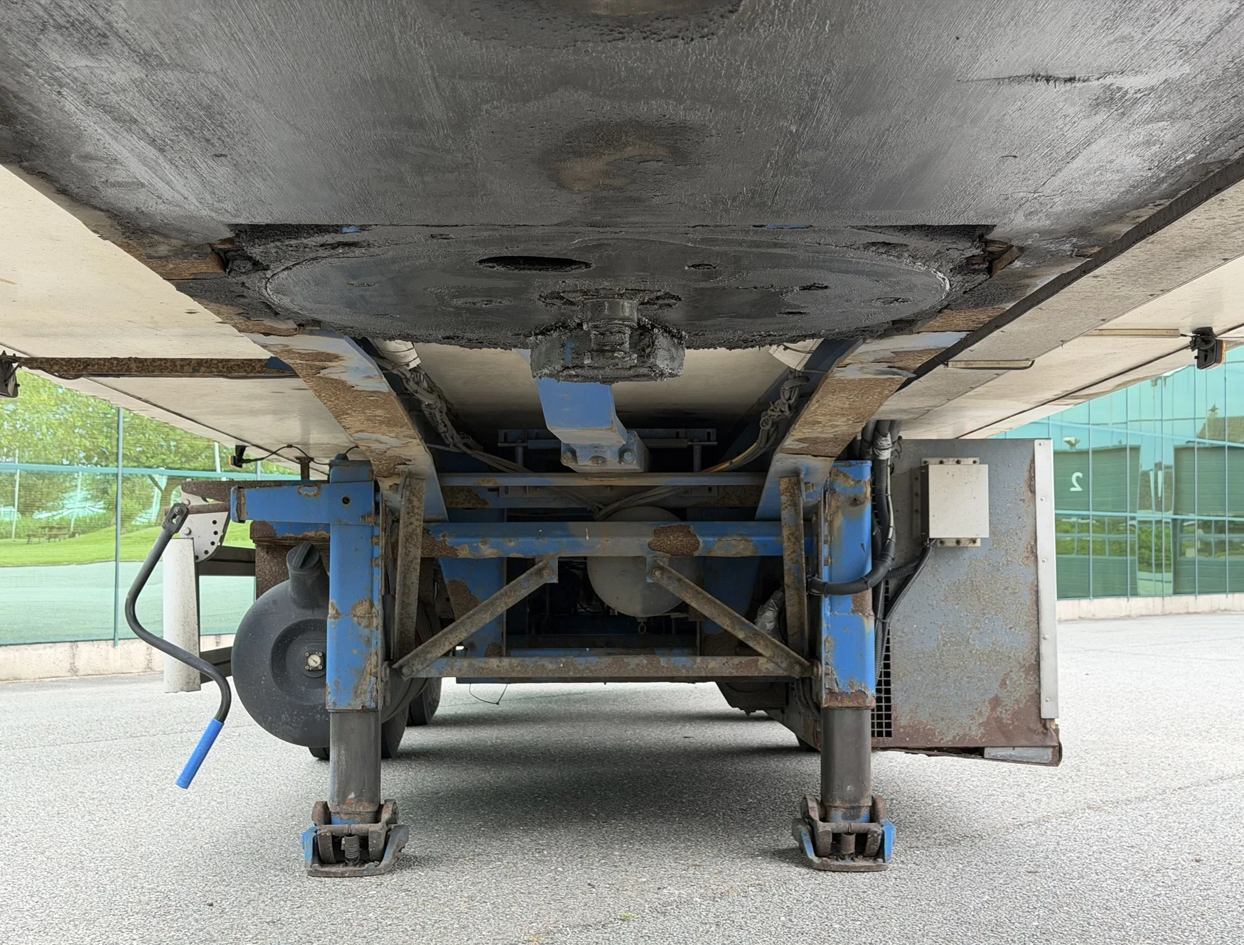 Pacton 2008 - HEIWO ISOLATED BOX STEERING AXLE DRUM BRAKES TAIL LIFT HOLLAND-TRAILER image 10