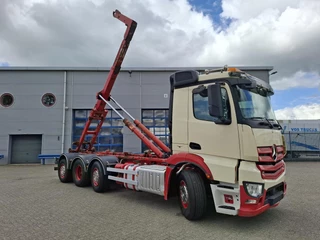 Mercedes-Benz Antos 3245 2017 - / 8X2 / AJK 20 TON HOOK / ONLY:460374 KM / LIFT+LENKACHSE / FULL-AIR / FRIDGE / NAVI / AUTOMATIC / EURO-6 / 2017 image 5