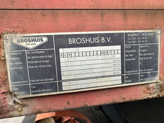 Broshuis N/A 2000 - 31N55A, EXTENDABLE, LAST AXLE STEERING image 6