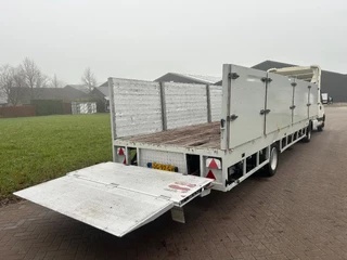 Veldhuizen N/A 2000 - Be oplegger vlak met laadklep Dhollandia 1000 kg afbeelding 2