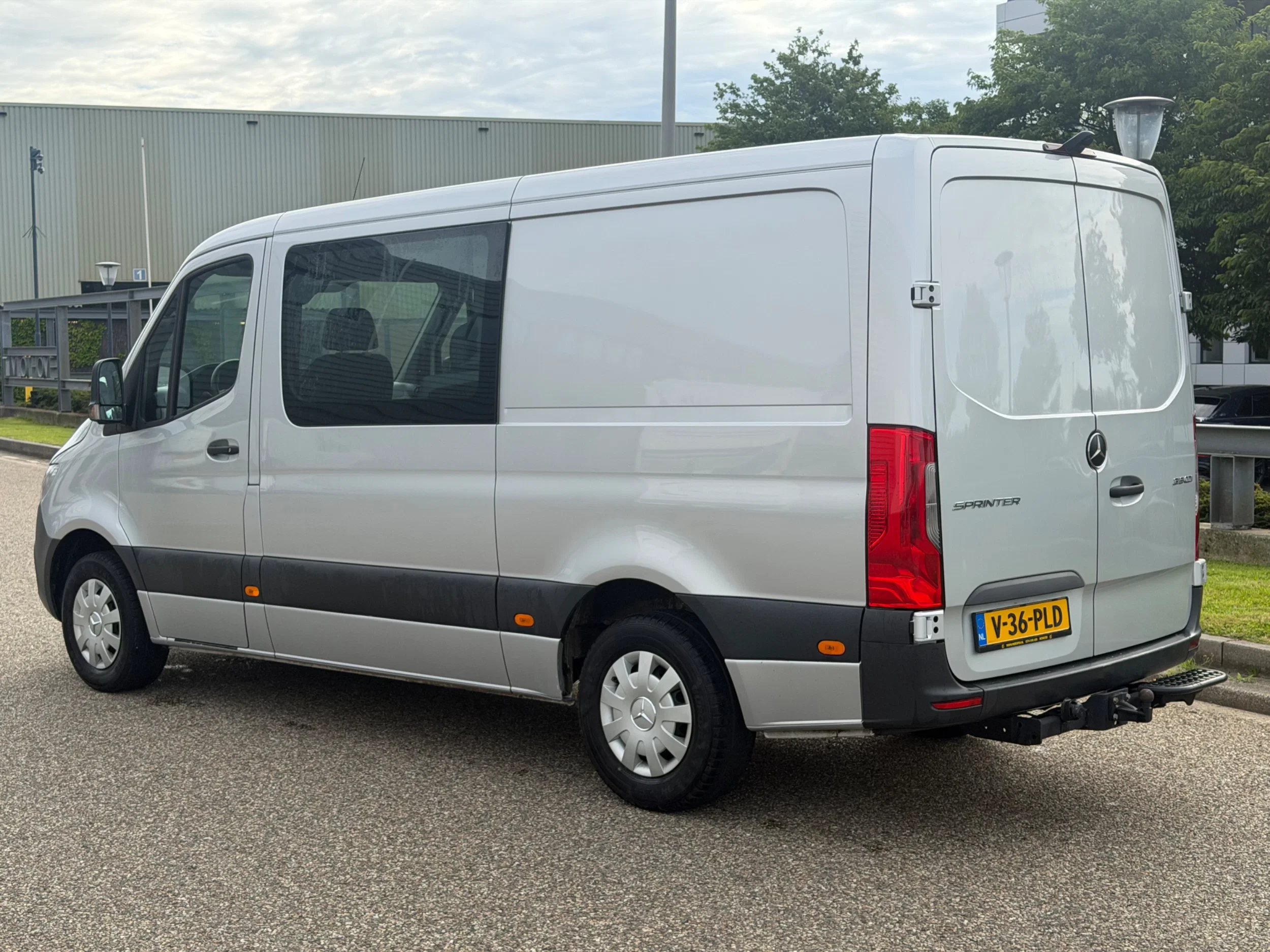 Mercedes-Benz Sprinter 2023 - 319CDI L2H1 Dubbelcabine Automaat Airco 3500KG Trekhaak image 5
