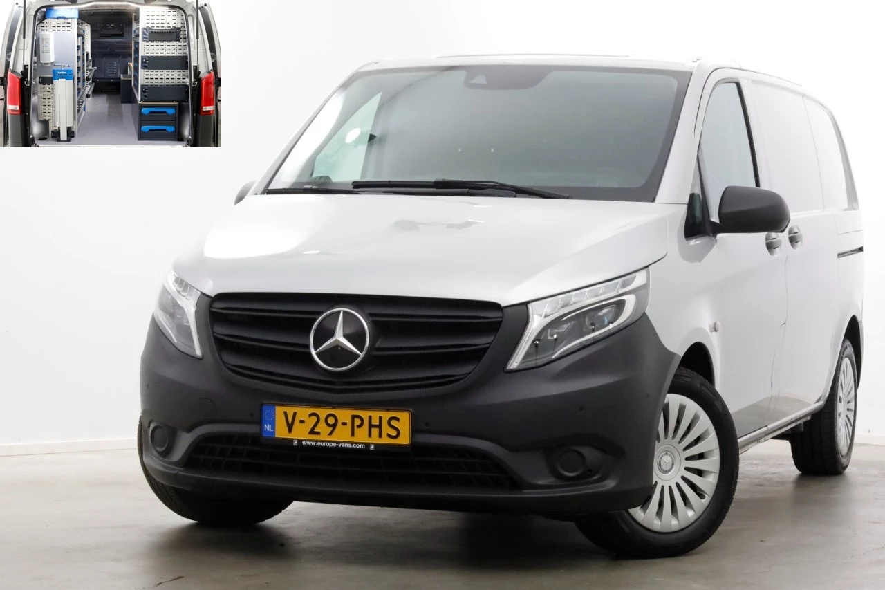 Mercedes-Benz Vito 2022 - 114 CDI 136pk Compact 9G Automaat 2x Schuifdeur/LED/Camera/Inrichting 11-2022 afbeelding 1