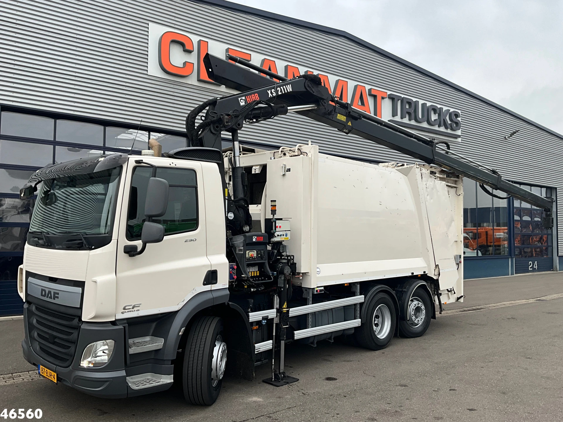 DAF FAN CF 290 Euro 6 Hiab 21 Tonmeter laadkraan 2017 Bild 1