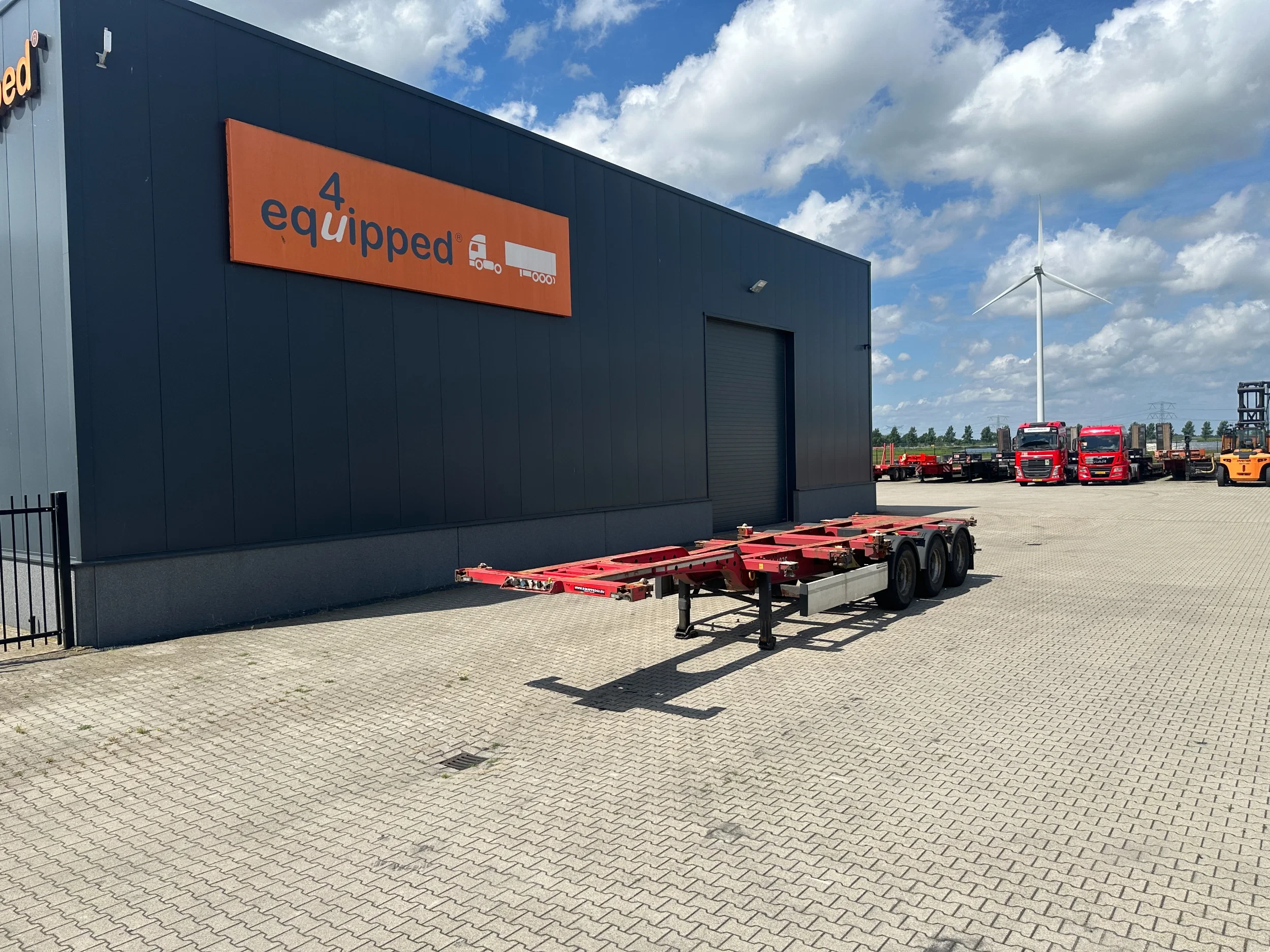 Krone 2015 - 40FT HIGH CUBE / BPW / DRUMBRAKES / NL-CHASSIS afbeelding 44
