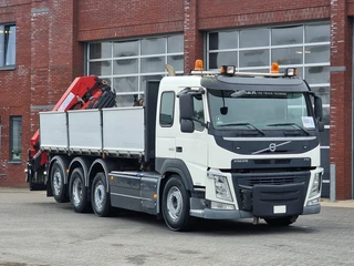 Volvo FM 2014 - 420 8x2*6 - HMF 2120 K4 Crane / Grua / Kran - Remote - Bucket - 3x steering axle - afbeelding 3 miniatuur