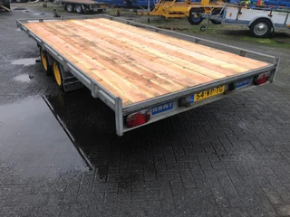 Eduard P4 2012 - Tandemas Aanhangwagen Open - Auto - Machinetransporter 54-WP-TG obrazek 5