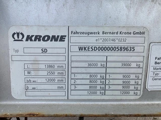 Krone SD - BPW - Disc 2007 - N/A imagen 9
