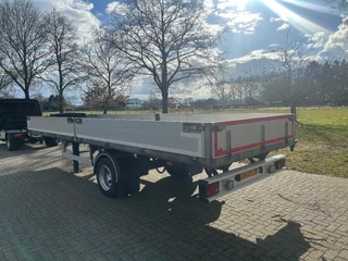 Bunk N/A 2014 - 7 TON BE vlakke oplegger met aluminium luiken obrazek 4