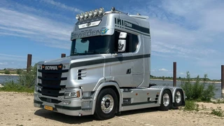 Scania 580ST V8 NGS 2017 - 580 ST | 6x2 | Full air | Retarder | torpedo | PTO te koop