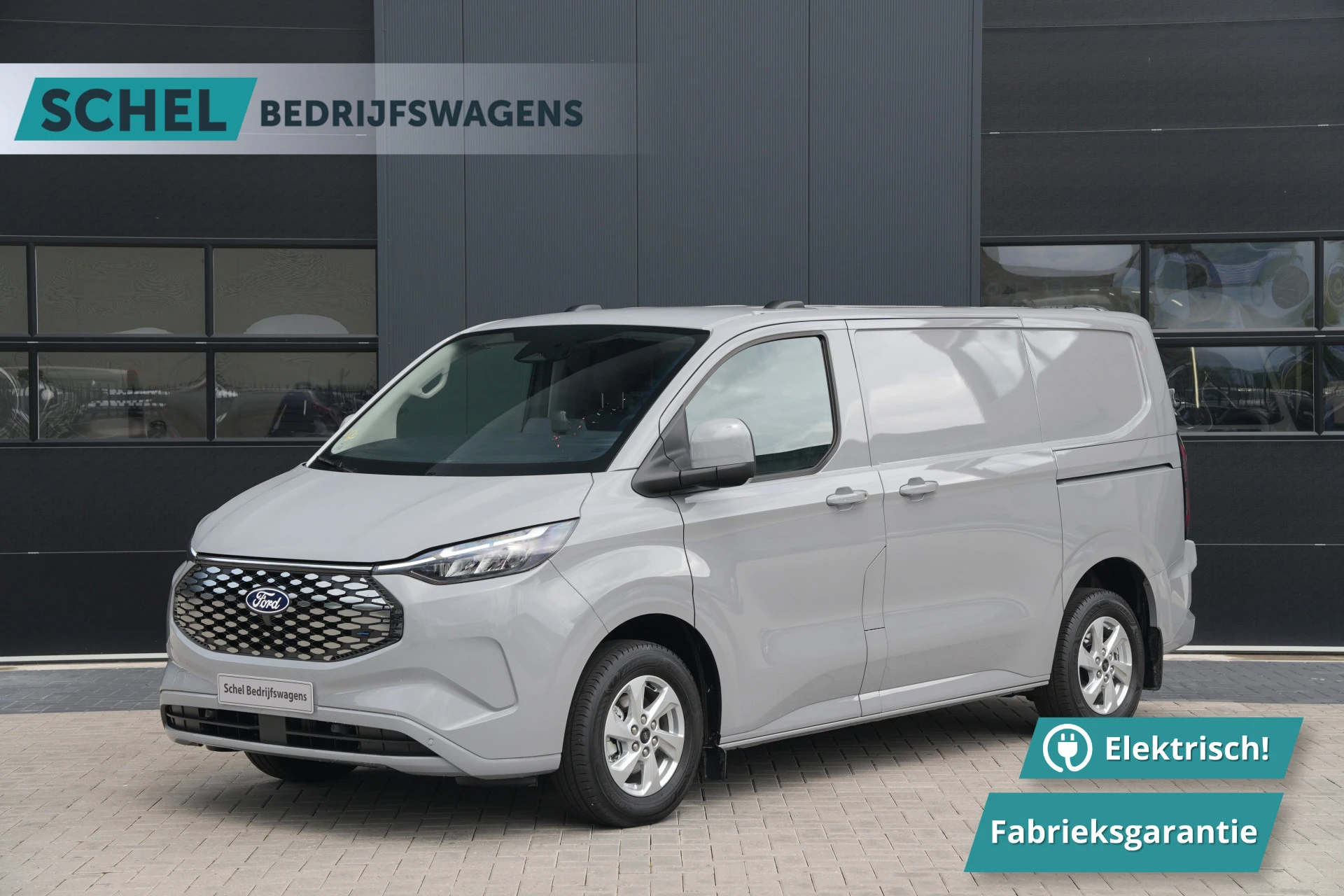 Ford E-Transit Custom 2026 - 320 L1H1 Limited 71 kWh 218pk - 2x Schuifdeur - Trekhaak - ProPower - Camera - Carplay - Rijklaar afbeelding 1