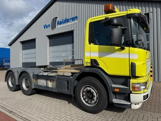 Scania P 2003 - P124 420, CA 6x4 NZ, Full Steel, Hubreduction, Retarder te koop
